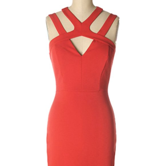 Cocktail Menu Dress in Bloody Mary - Picture 1 of 7